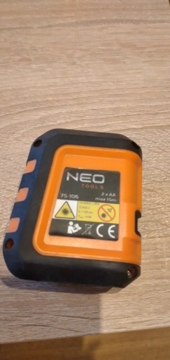 Zdjęcie oferty: Laser krzyżowy Neo Tools 75-106 15 m