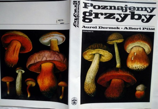 Zdjęcie oferty: Poznajemy grzyby. Album. Ossolineum 1991