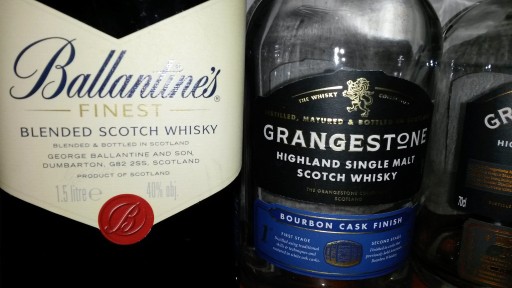 Zdjęcie oferty: Butelka po whisky Ballantine's Grangestone Single