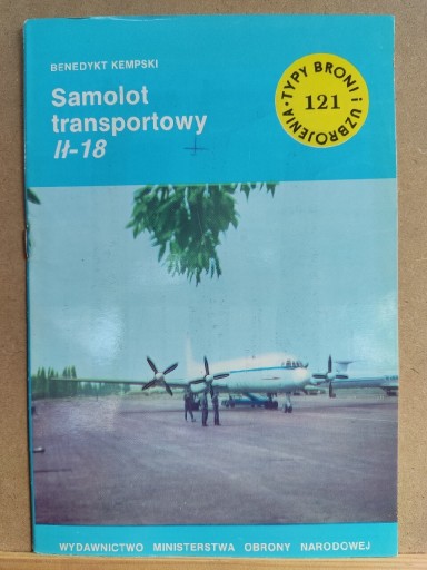 Zdjęcie oferty: TBiU nr 121 - Samolot transportowy Ił-18