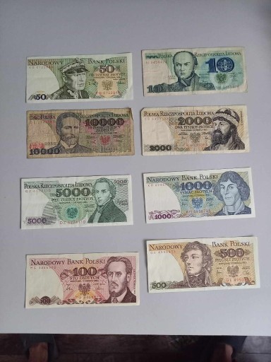 Zdjęcie oferty: Kolekcja banknotów Polskich PRL