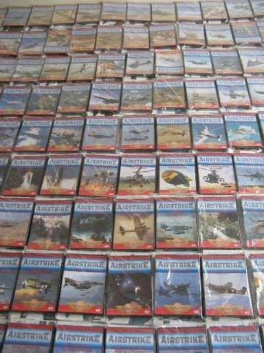 Zdjęcie oferty: Airstrike Aviator Collection zestaw 114 płyt DVD 