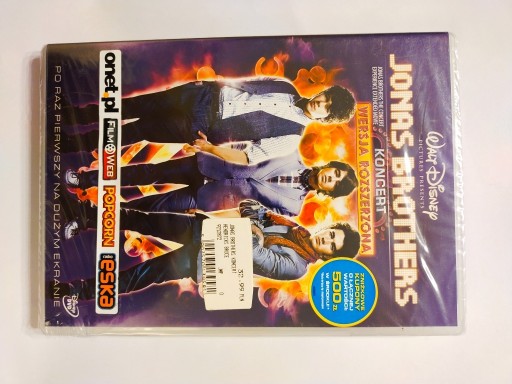 Zdjęcie oferty: CD JONAS BROTHERS   Koncert  DVD  NOWE FOLIA