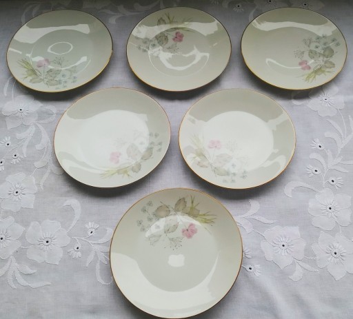 Zdjęcie oferty: 6 talerzy deserowych Rosenthal, Pariser Frühling