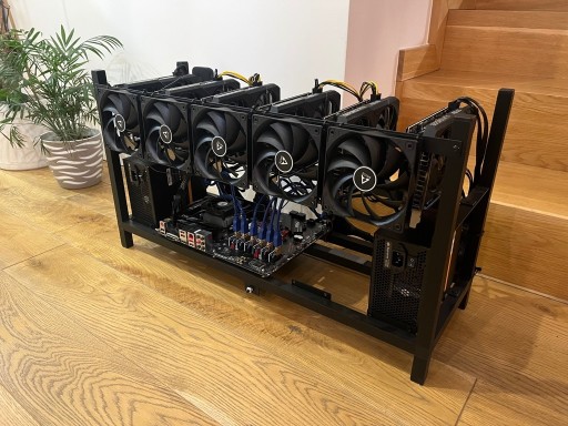 Zdjęcie oferty: Koparka ETH, Bitcoin i inne. 6x RTX 3060Ti. 360mhs