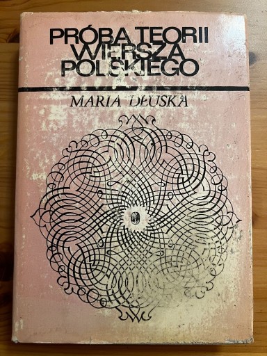 Zdjęcie oferty: Maria Dłuska - Próba Teorii Wiersza Polskiego