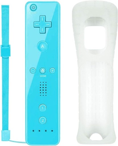 Zdjęcie oferty: Kontroler Nintendo Wii Pilot Wii U niebieski czerw