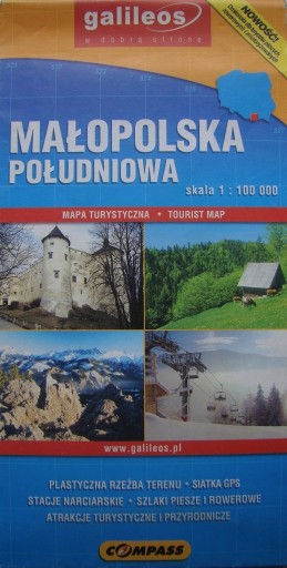 Zdjęcie oferty: Małopolska Południowa. Mapa turystyczna. 2006