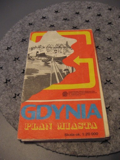 Zdjęcie oferty: Mapa miasta Gdynia 1988