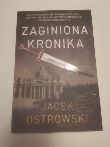 Zdjęcie oferty: Zaginiona kronika Jacek Ostrowski 