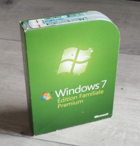 Zdjęcie oferty: Windows 7 BOX 32/64 Home Premium FR PEŁNA WERSJA