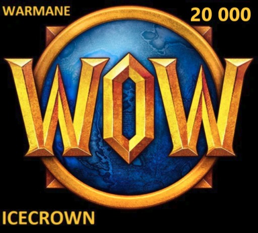 Zdjęcie oferty: WOW WARMANE ICECROWN GOLD 20K 20000 GOLDA A/H