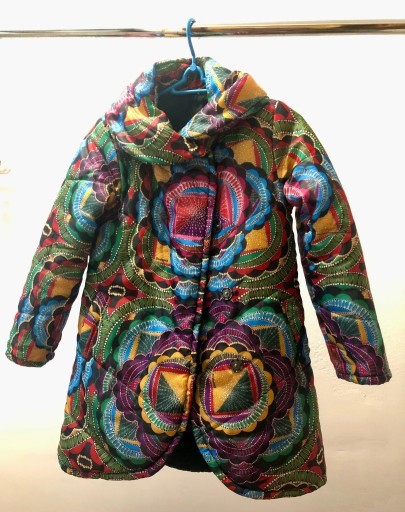 Zdjęcie oferty: Desigual płaszcz dwustronny dziewczynka