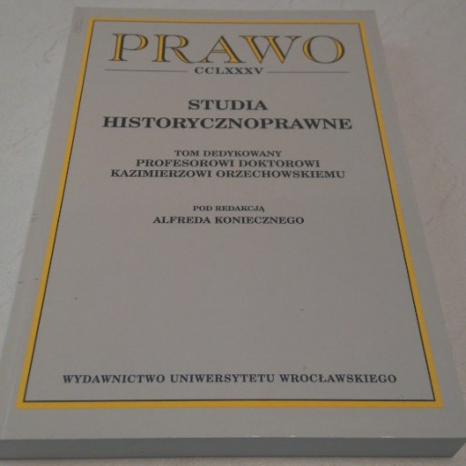 Zdjęcie oferty: Studia HistorycznoPrawne