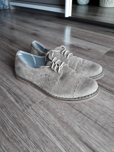 Zdjęcie oferty: Buty damskie vintage sznurowane  38 półbuty 