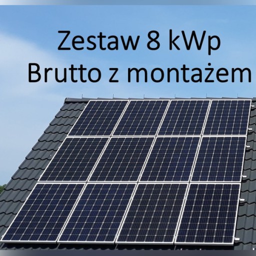 Zdjęcie oferty: Fotowoltaika Zestaw 8 kW z MONTAŻEM    Panel PV