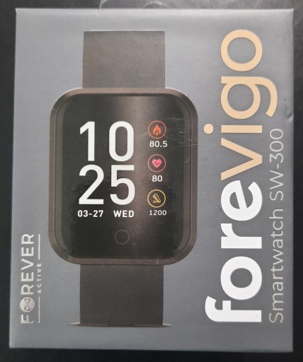 Zdjęcie oferty: Smartwatch Forever ForeVigo SW-300 czarny