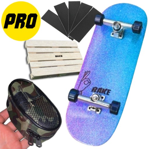 Zdjęcie oferty: NOWY! Fingerboard Drewniany Zestaw PRO + POKROWIEC