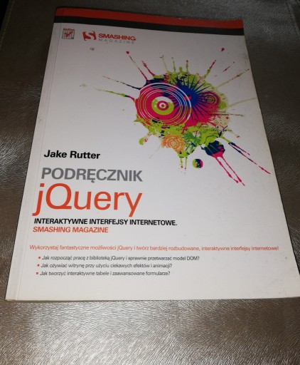 Zdjęcie oferty: Podręcznik jQuery Jake Rutter