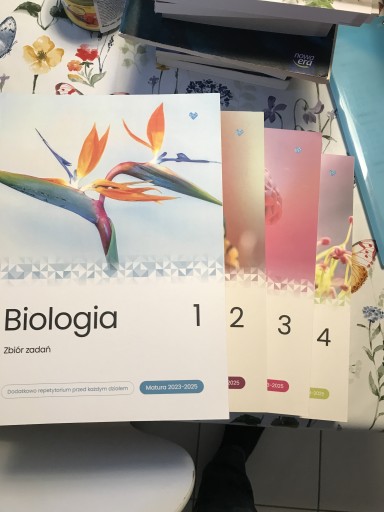 Zdjęcie oferty: Biologia Matura 2023 -2025 tomy 1-4