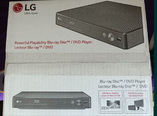 Zdjęcie oferty: Odtwarzacz Blu-ray LG BP250- nowy