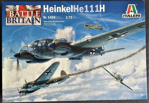 Zdjęcie oferty: Heinkel He-111H Italeri 1/72