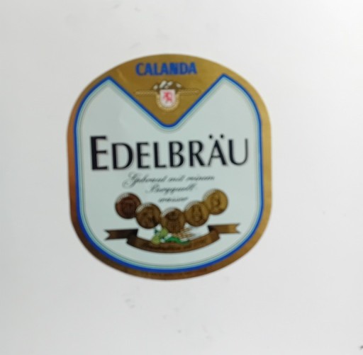 Zdjęcie oferty: Etykieta piwa ze Szwajcarii