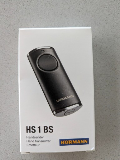 Zdjęcie oferty: Pilot HORMANN HS 1 BS 868MHz czarny BISECUR 1-kan