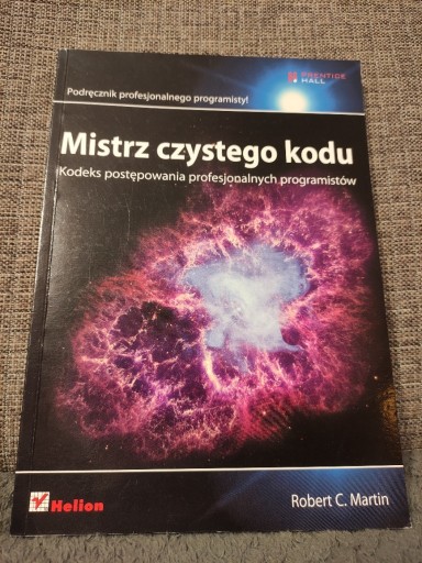 Zdjęcie oferty: Mistrz czystego kodu. Robert C. Martin