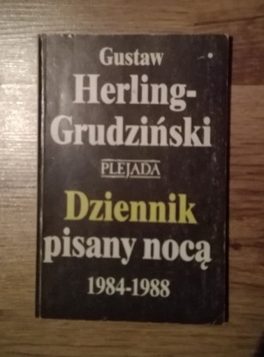 Zdjęcie oferty: G. Herling-Grudziński, Dziennik pisany nocą