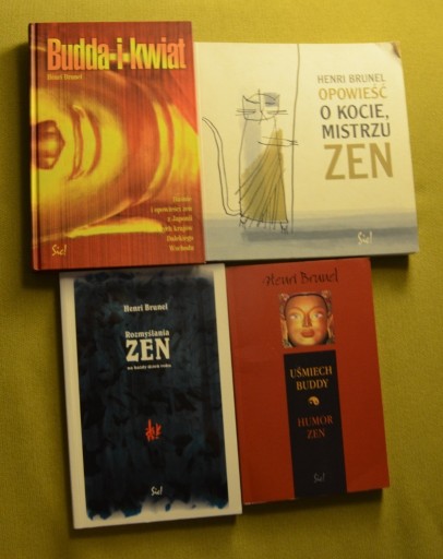 Zdjęcie oferty: Henri Brunel Buddyzm Zen 4 książki 