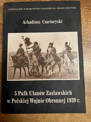 Zdjęcie oferty: CZartoryski A., 5 Pulk Ułanów Zasławskich 