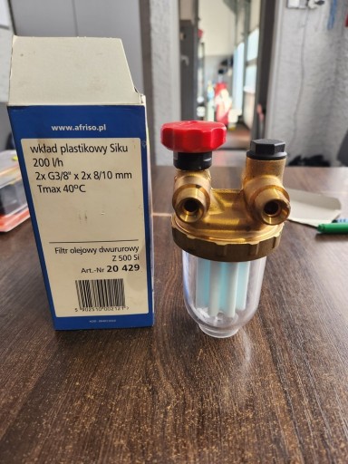 Zdjęcie oferty: Filtr olejowy oleju MS500Afriso do kotła olejowego