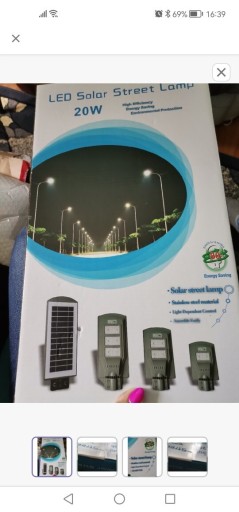 Zdjęcie oferty: Lampa. Uliczna, Solarna