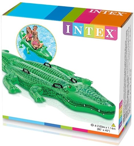 Zdjęcie oferty: Duży nadmuchiwany krokodyl z czterema uchwytami