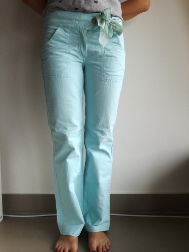 Zdjęcie oferty: Spodnie damskie klasyczne na lato r. 36 S