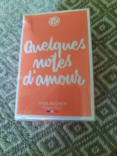 Zdjęcie oferty: Perfumy Quelques notes d' D Amour 30ml YvesRocher 