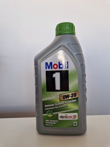 Zdjęcie oferty: Olej silnikowy syntetyczny Mobil 1 0W20 op.1l