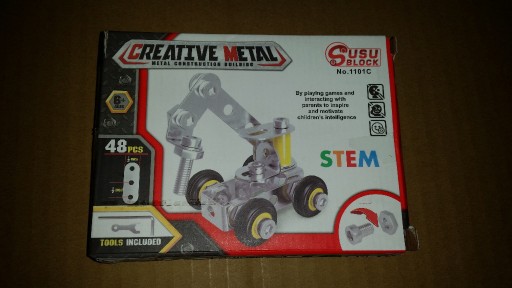 Zdjęcie oferty: Klocki metalowe Creative Metal No. 1101C