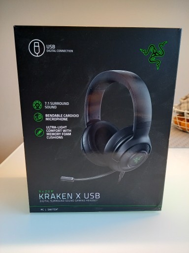 Zdjęcie oferty: Słuchawki Razer Kraken x usb