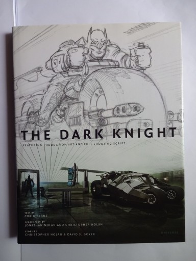 Zdjęcie oferty: The Dark Knight: Featuring Production Art and Full