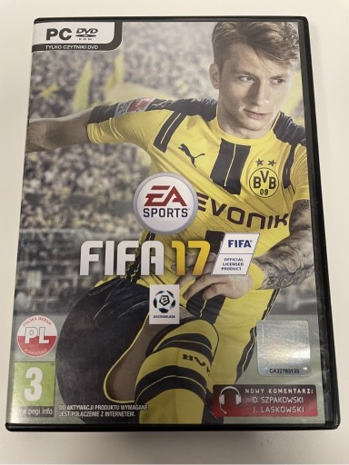 Zdjęcie oferty: Gra na PC DVD FIFA 17