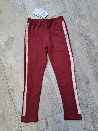 Zdjęcie oferty: Getry/ legginsy ocieplane - Takko - rozm 128 