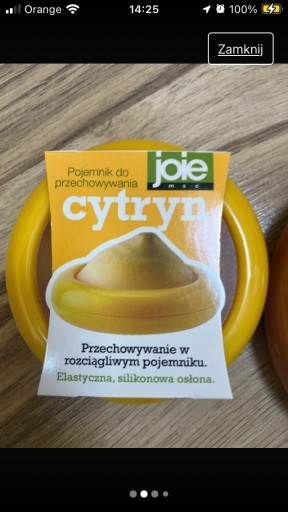 Zdjęcie oferty: Joie pojemniki na warzywa owoce 