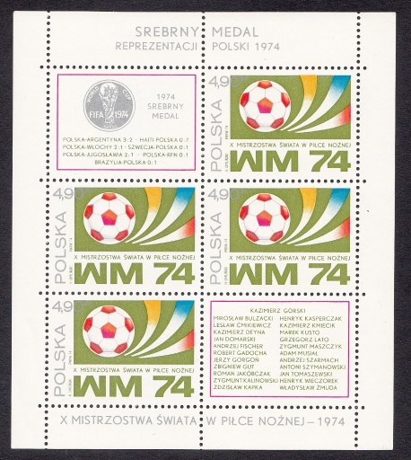 Zdjęcie oferty: Mundial 1974