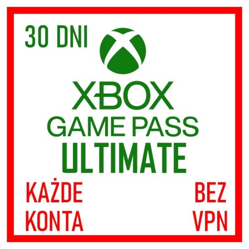 Zdjęcie oferty: XBOX Game Pass ULTIMATE 30DNI automat bez vpn 24/7