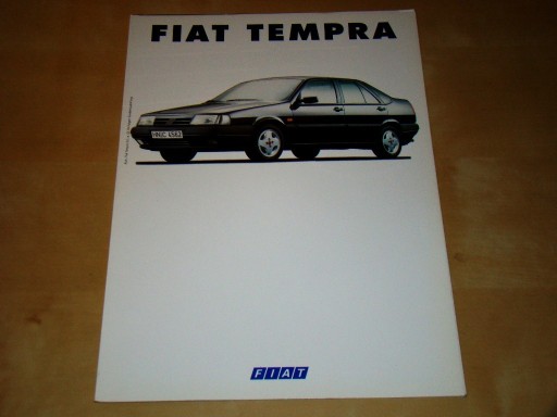 Zdjęcie oferty: Prospekt Fiat Tempra 1991