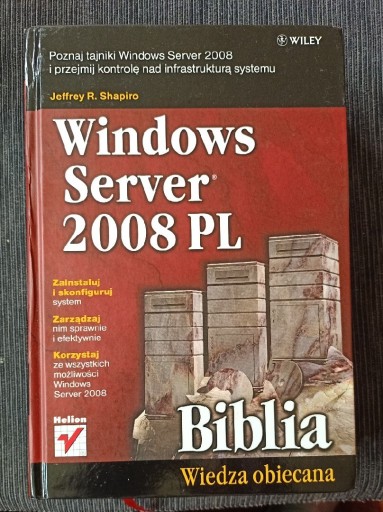 Zdjęcie oferty: Windows Serwer 2008 PL Jeffrey R.Shapiro Biblia 