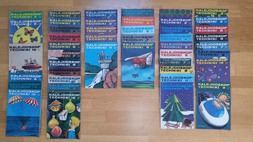 Zdjęcie oferty: Kalejdoskop Techniki 1979-1988, 44 egzemplarze.
