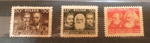 Zdjęcie oferty: Polska Fi 450-53* 1948r. 100-lecie Wiosny Ludów
